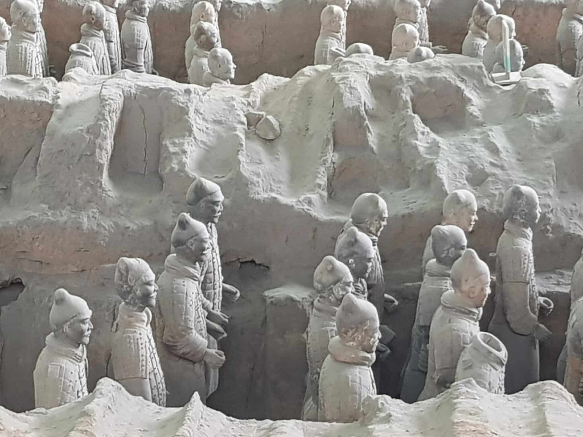 Terracotta army, one of the eight wonders of the world