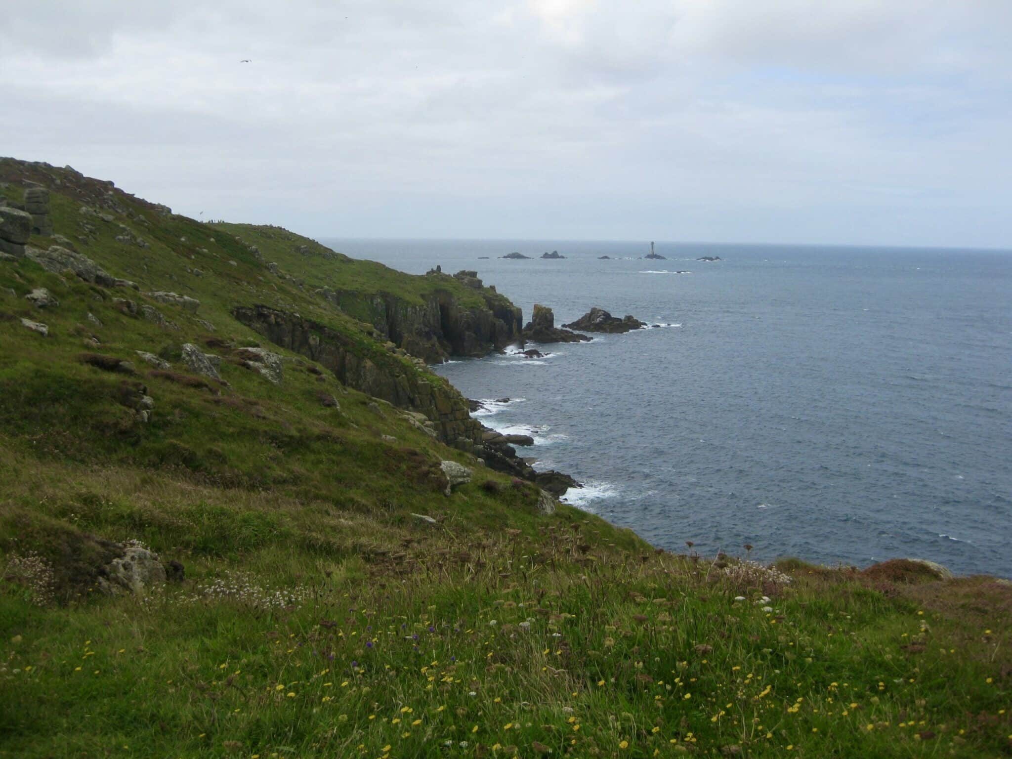 Day trip: Steep coasts at the end of England