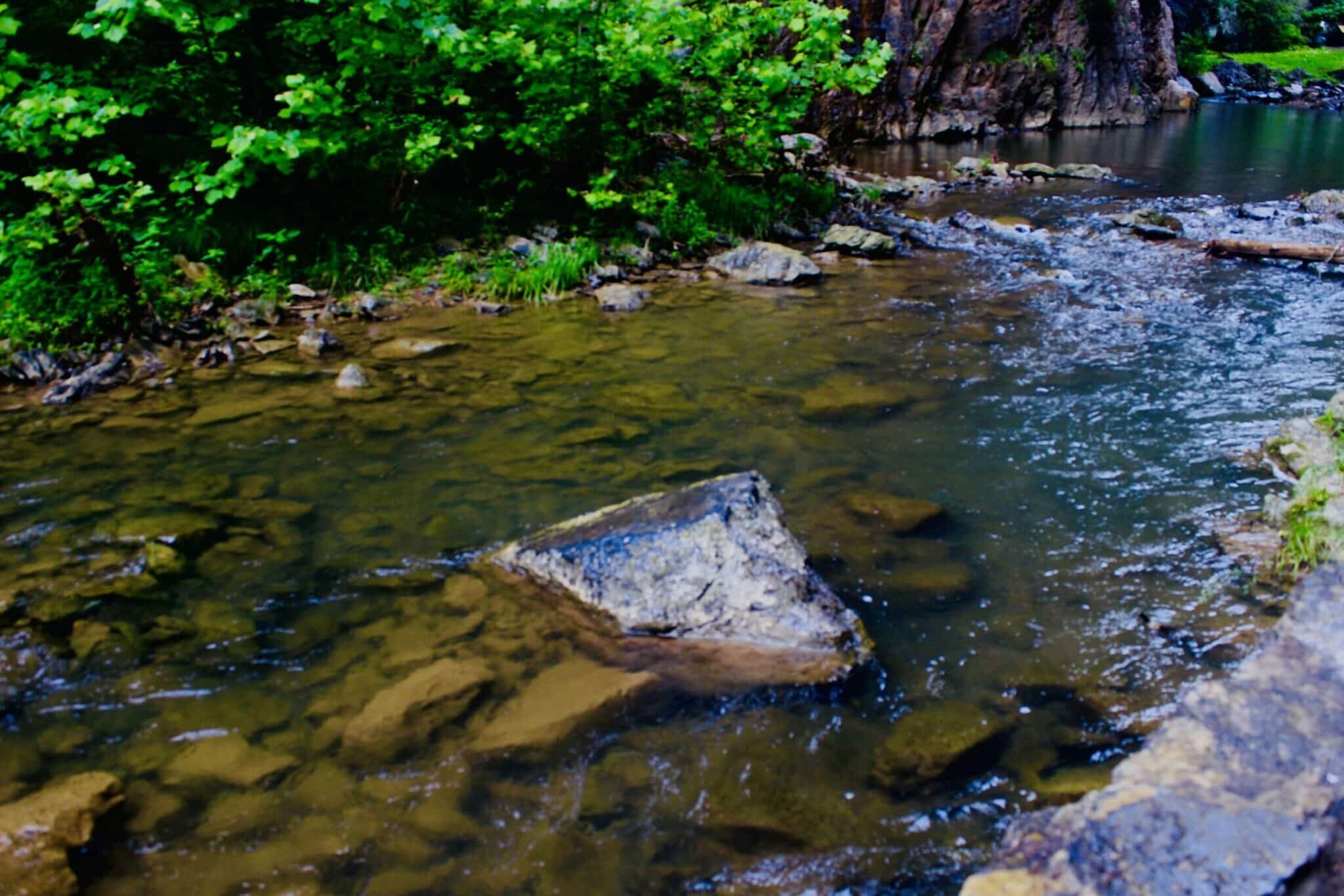 Natural Bridge Park and Blue Ridge Parkway.