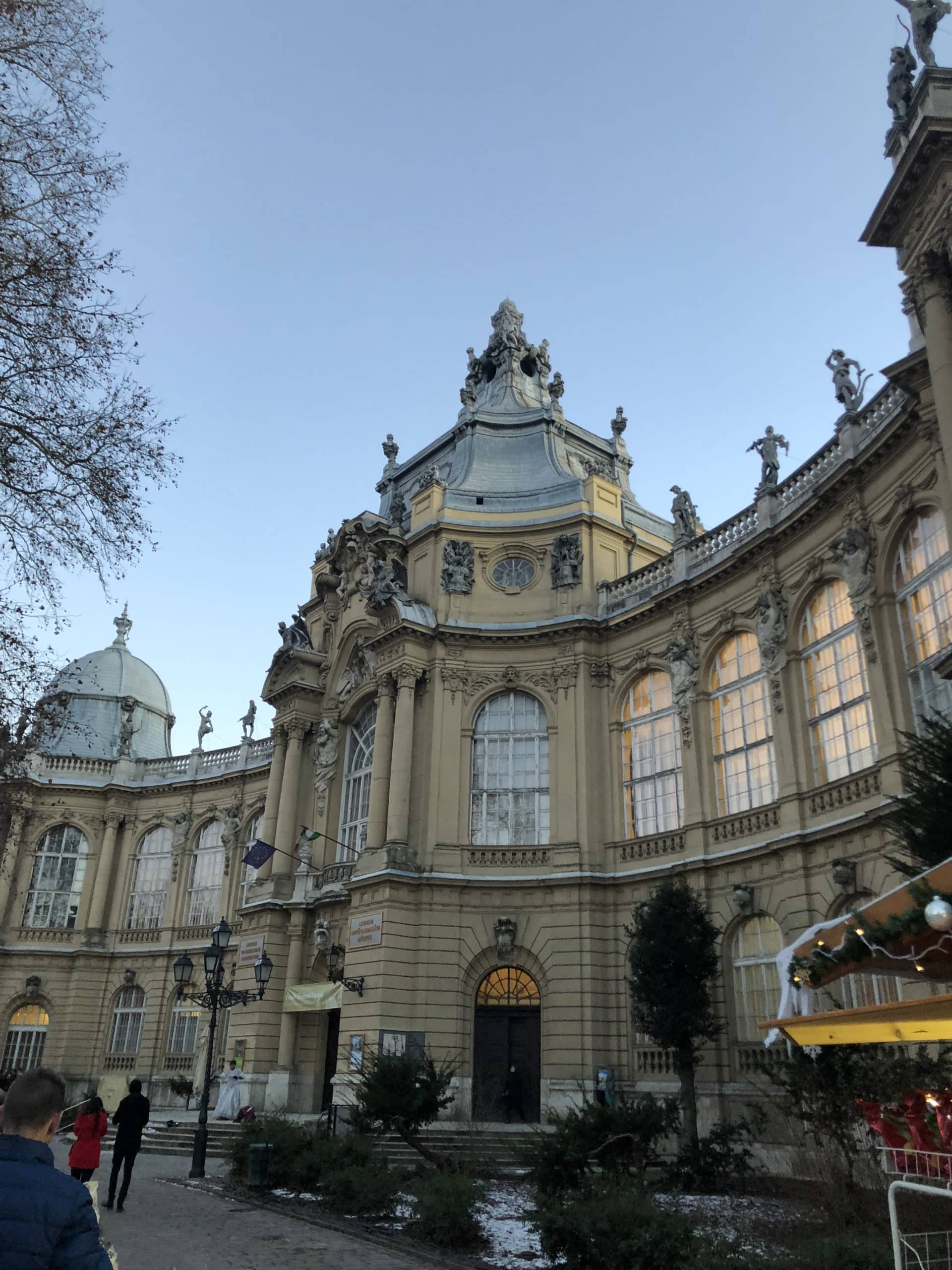 Winter holidays in Budapest