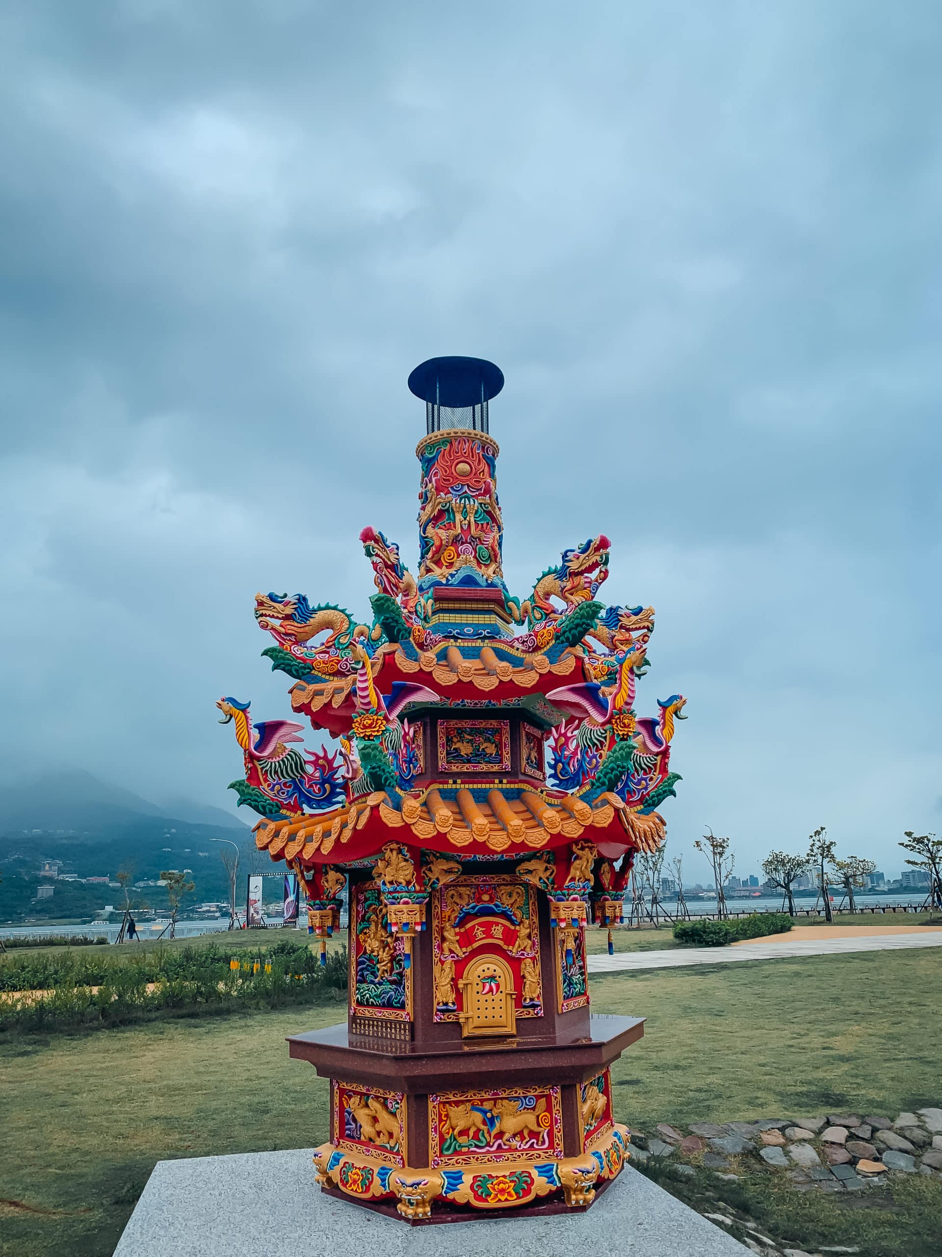 Decorative Art at the Tamsui Waterfront Walk