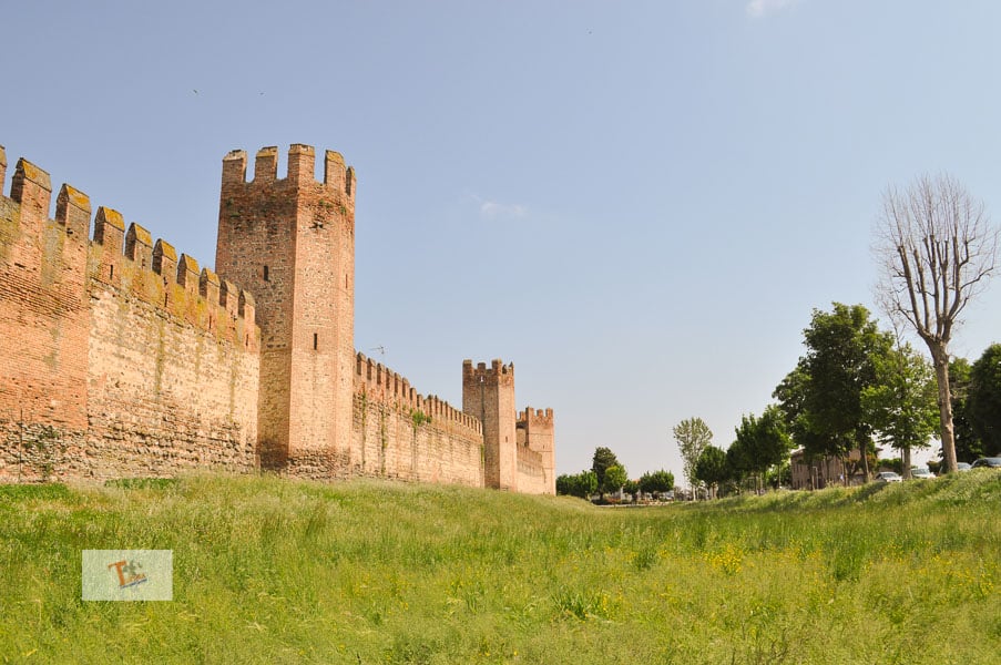 The walled city of Montagnana