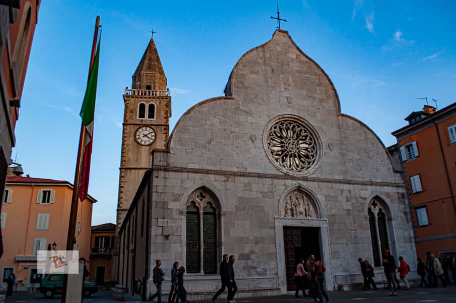 Muggia, the cathedral