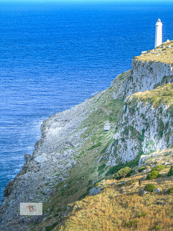 Otranto, lighthouse along the coast