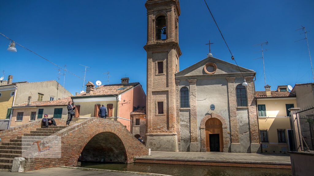 Comacchio: church of the Carmine