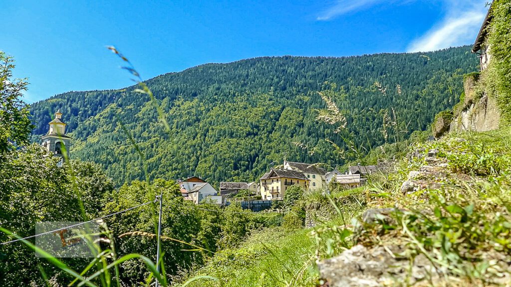 Crodo, the hamlet of Mozzio