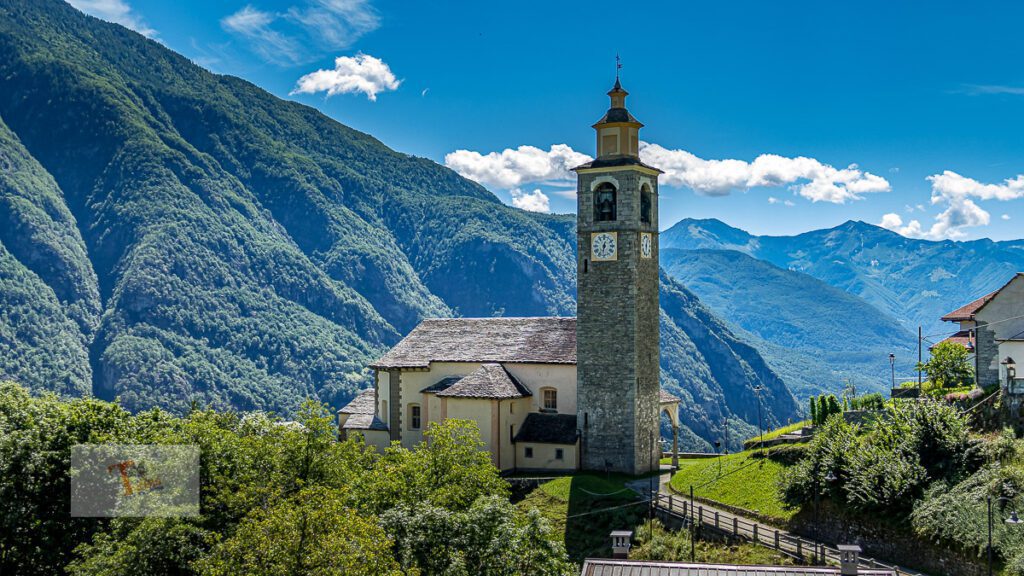 Crodo, hamlet of Mozzio, church of San Giacomo