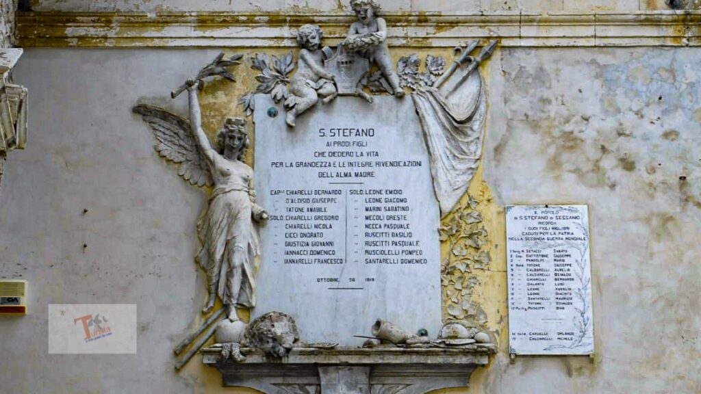 Santo Stefano di Sessanio, monument to the Fallen of the World Wars