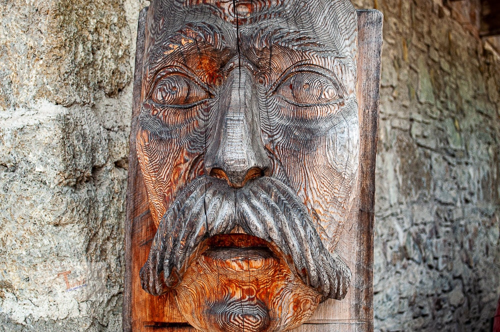 Sauris, wood sculpture